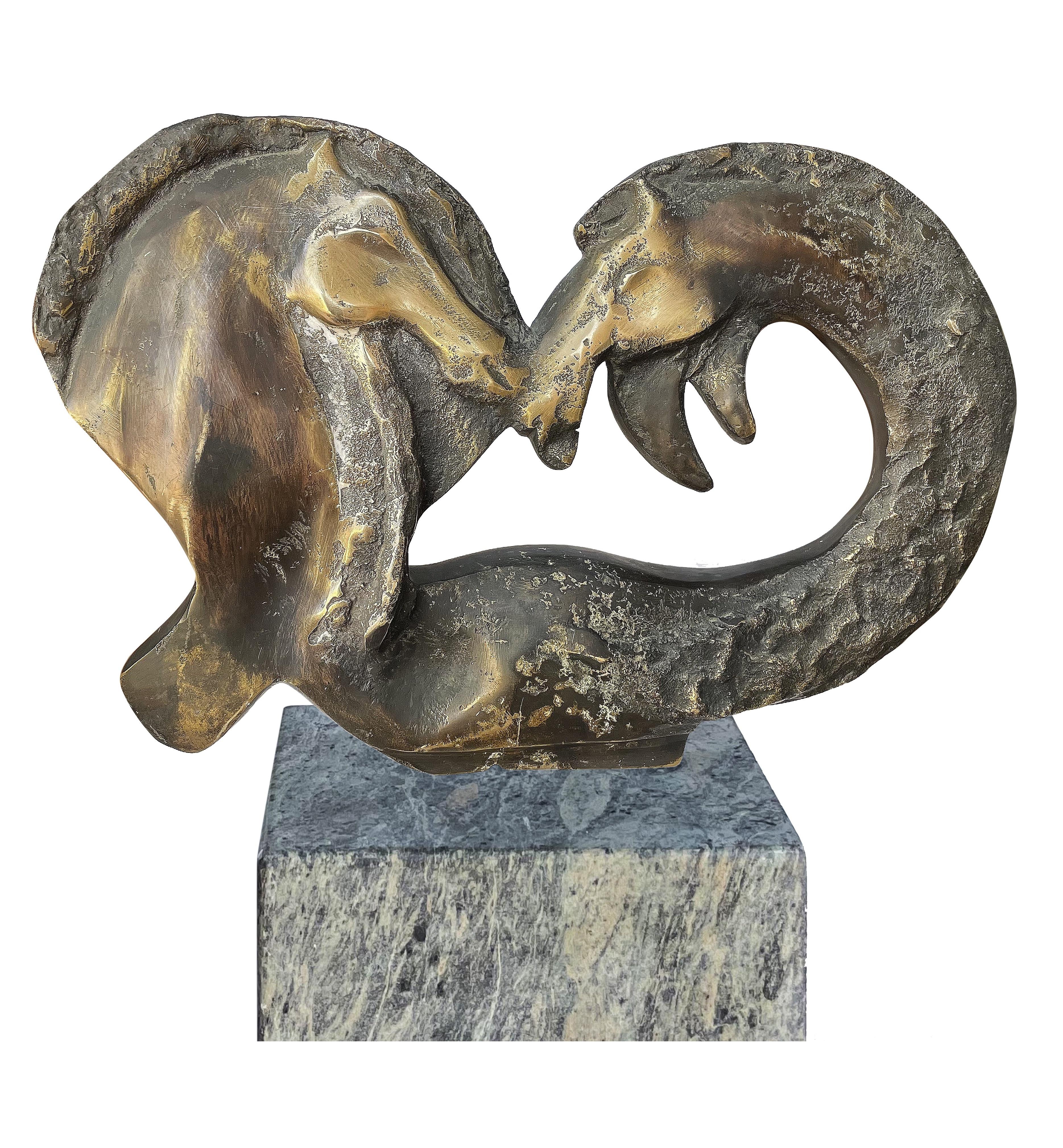 „Land & Sea“ Bronzeskulptur 16