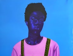 Confident Gesture - 21st Century, Contemporary, Figurative Portrait, Africa, Men