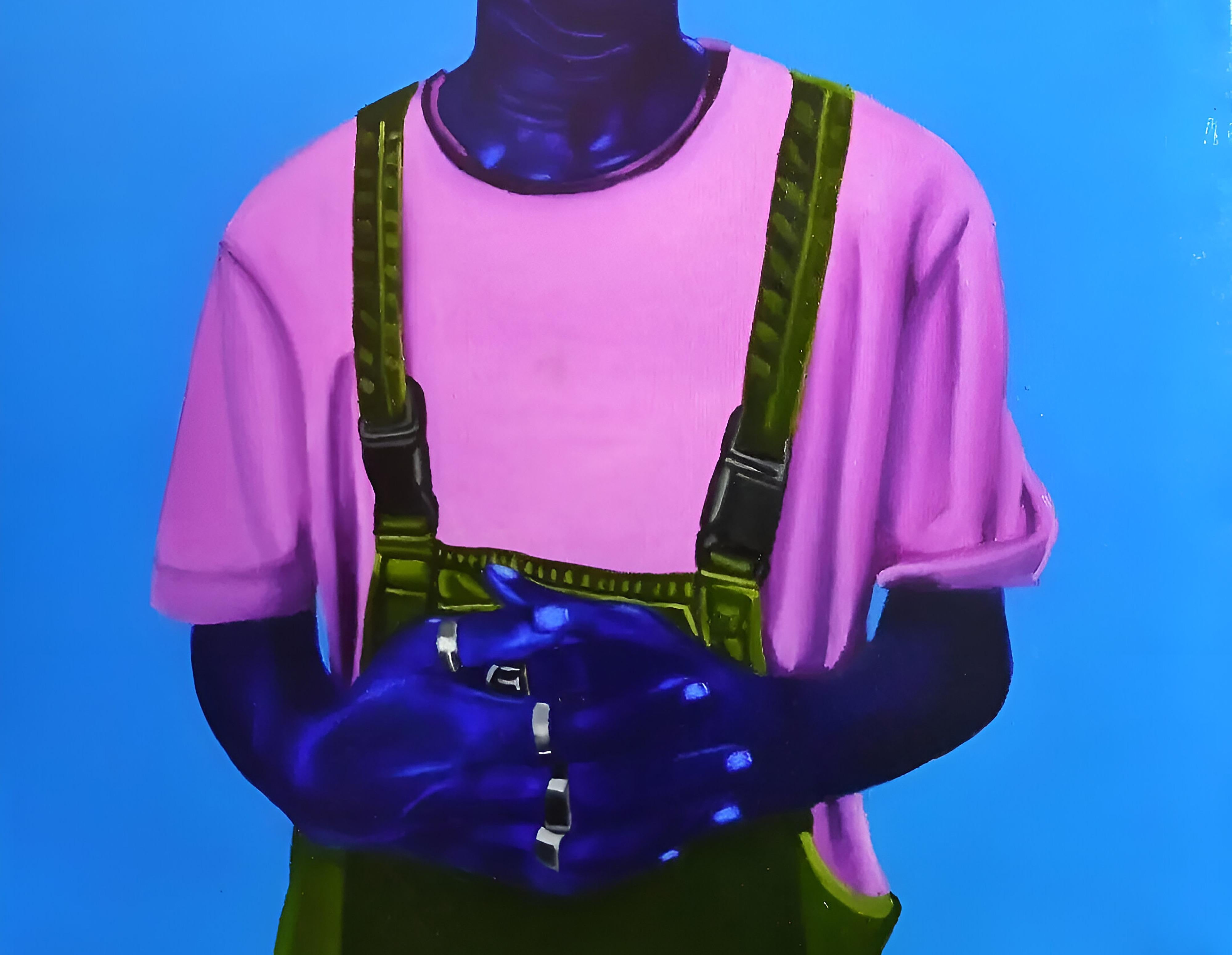 Gesto confiado - Siglo XXI, Contemporáneo, Retrato figurativo, África, Hombres en venta 1