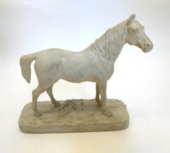 "Ibrahim, thoroughbred horse", by Pierre-Jules Mêne, France, circa 1850