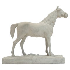 "Ibrahim, thoroughbred horse", by Pierre-Jules Mêne, France, circa 1850