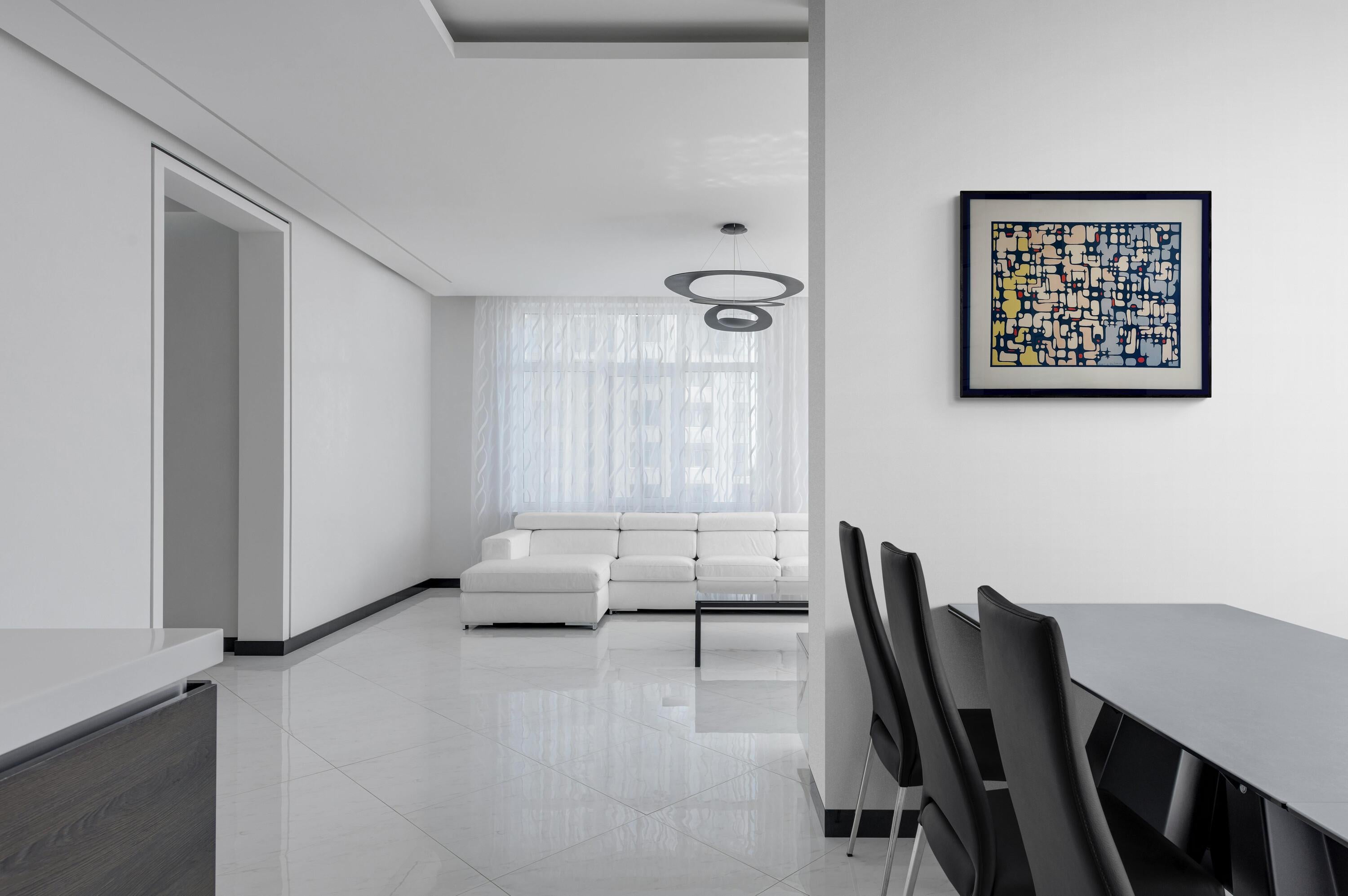 Continuity #1 - Abstract Geometric Print by Ibram Lassaw