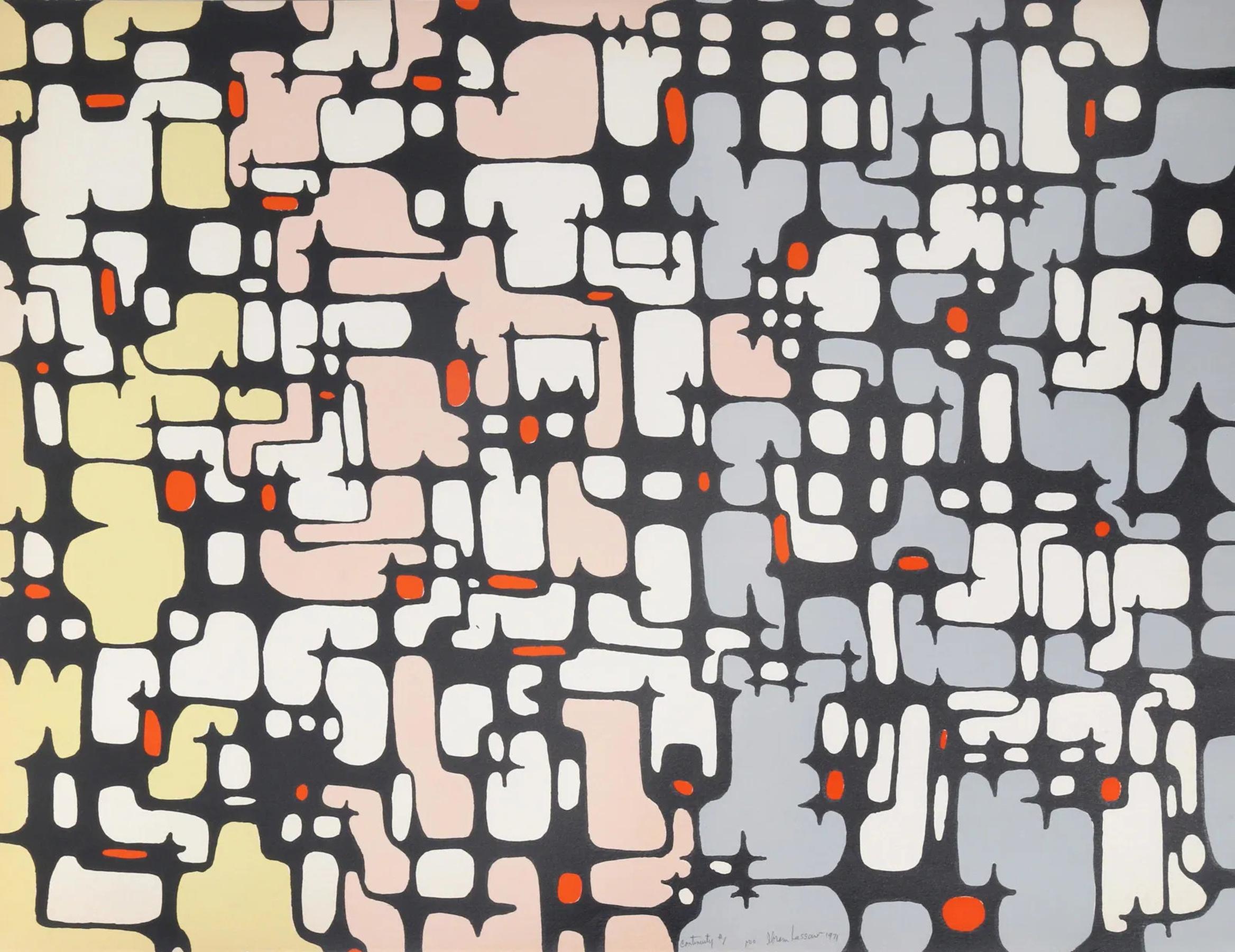 Continuity #1 - Print by Ibram Lassaw