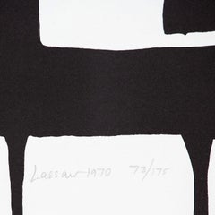 „Peace“ (aus dem Friedensportfolio I), 1970, Siebdruck, signiert von der Künstlerin