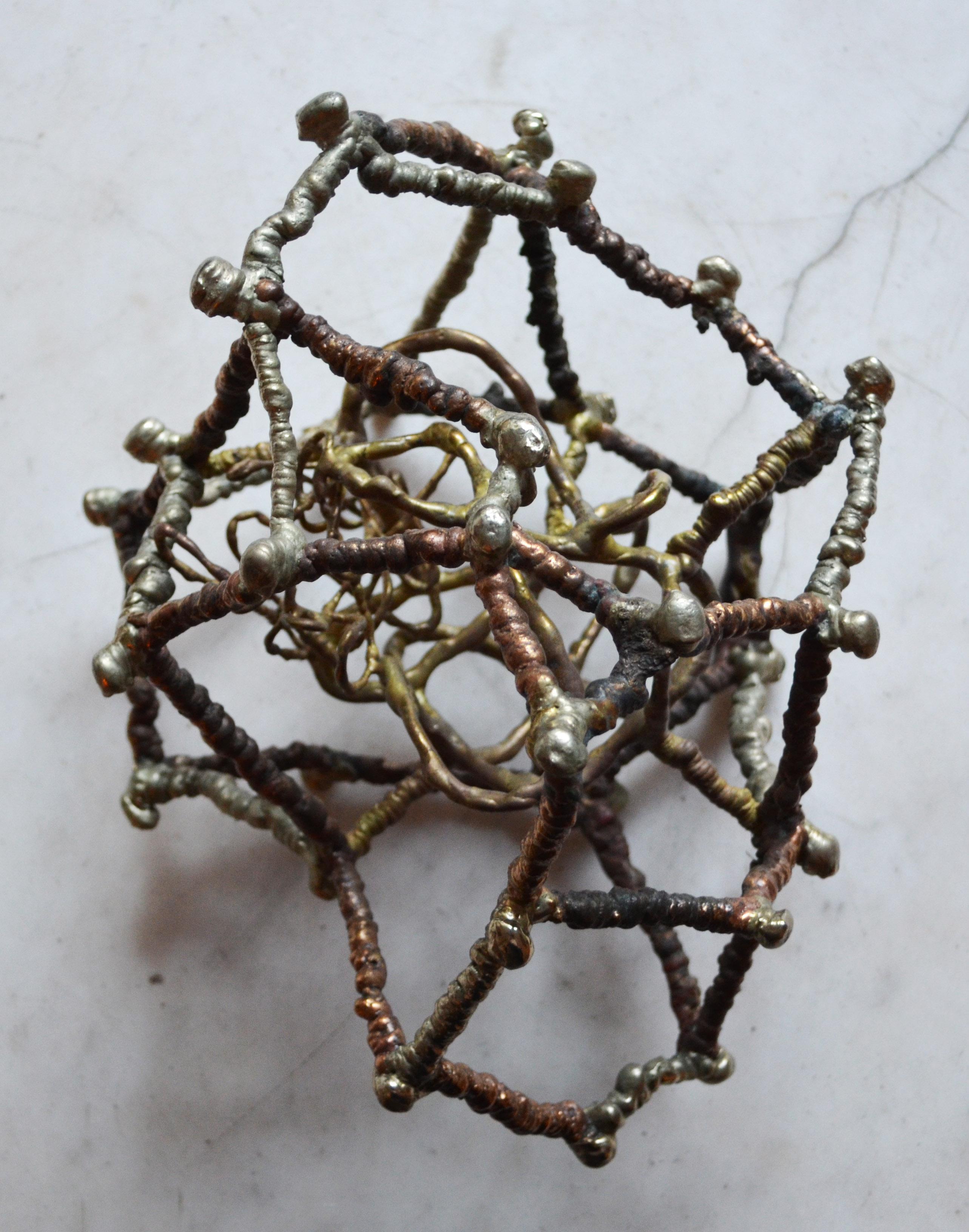 Ibram Lassaw, Gyre 2, bronze sculpture, 1995 For Sale 1