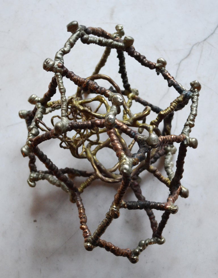 Ibram Lassaw Ibram Lassaw, Gyre 2, bronze sculpture, 1995 For Sale at