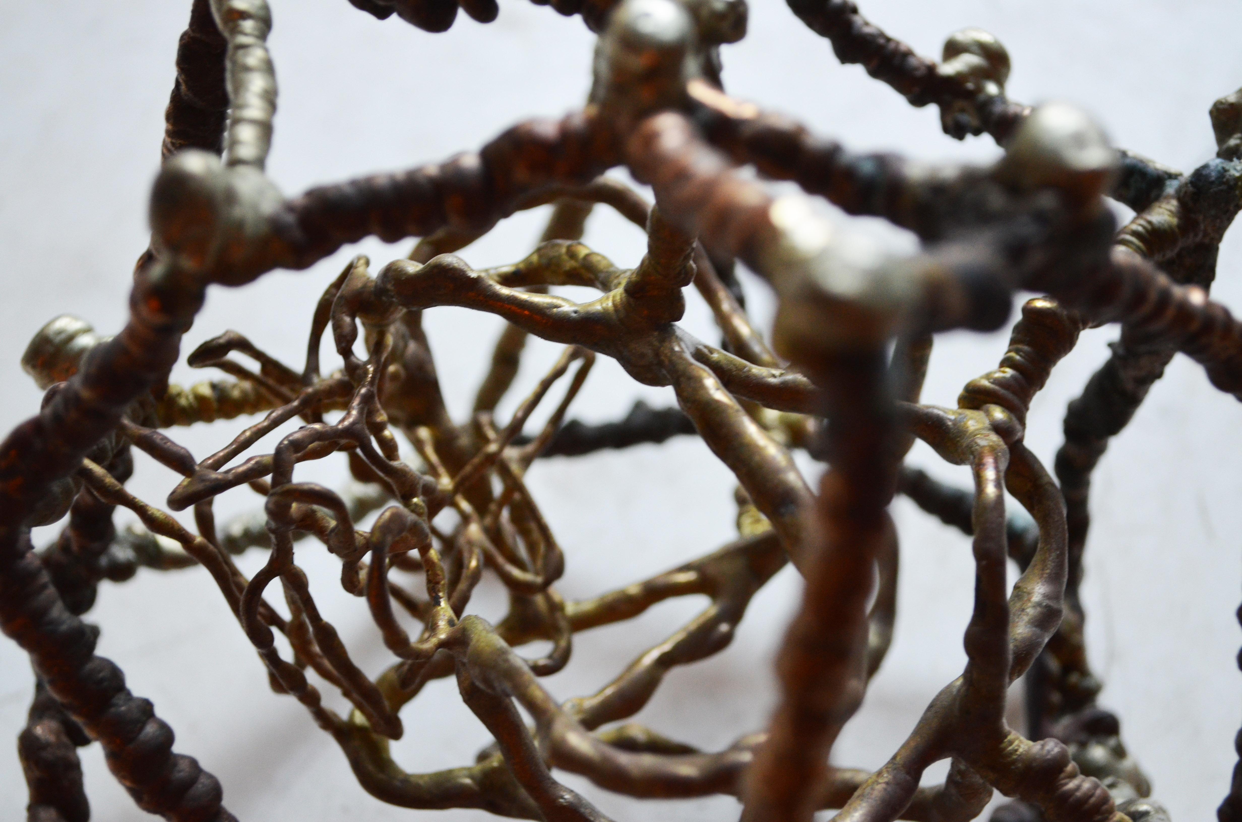 Ibram Lassaw, Gyre 2, bronze sculpture, 1995 For Sale 2