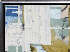 "Blended Force" Abstract Contemporary Gestural Pastel Mixed Media Painting