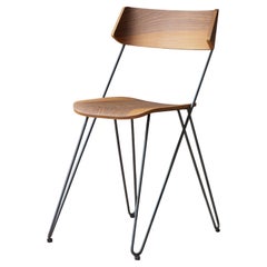 Ibsen Modern Walnut Dining Chair - Italian Artistic Design by Greyge