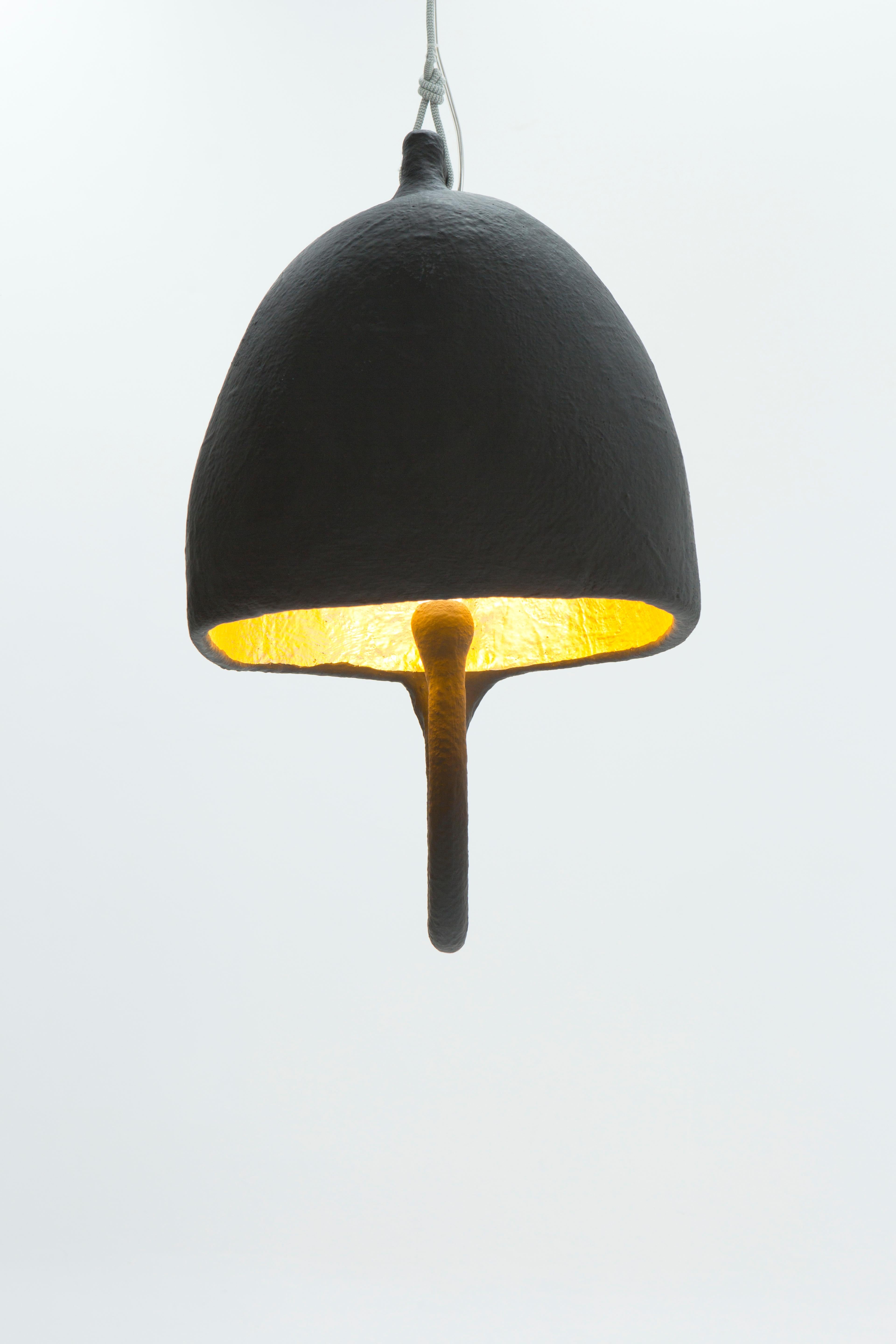 Carved IC-4 Hanging Lamp, a collectable design piece from the IC-Series by Studio Josha For Sale