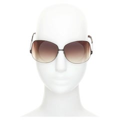 IC BERLIN Tres Chic Mercredi gradient lens butterfly metal eyewear sunglasses