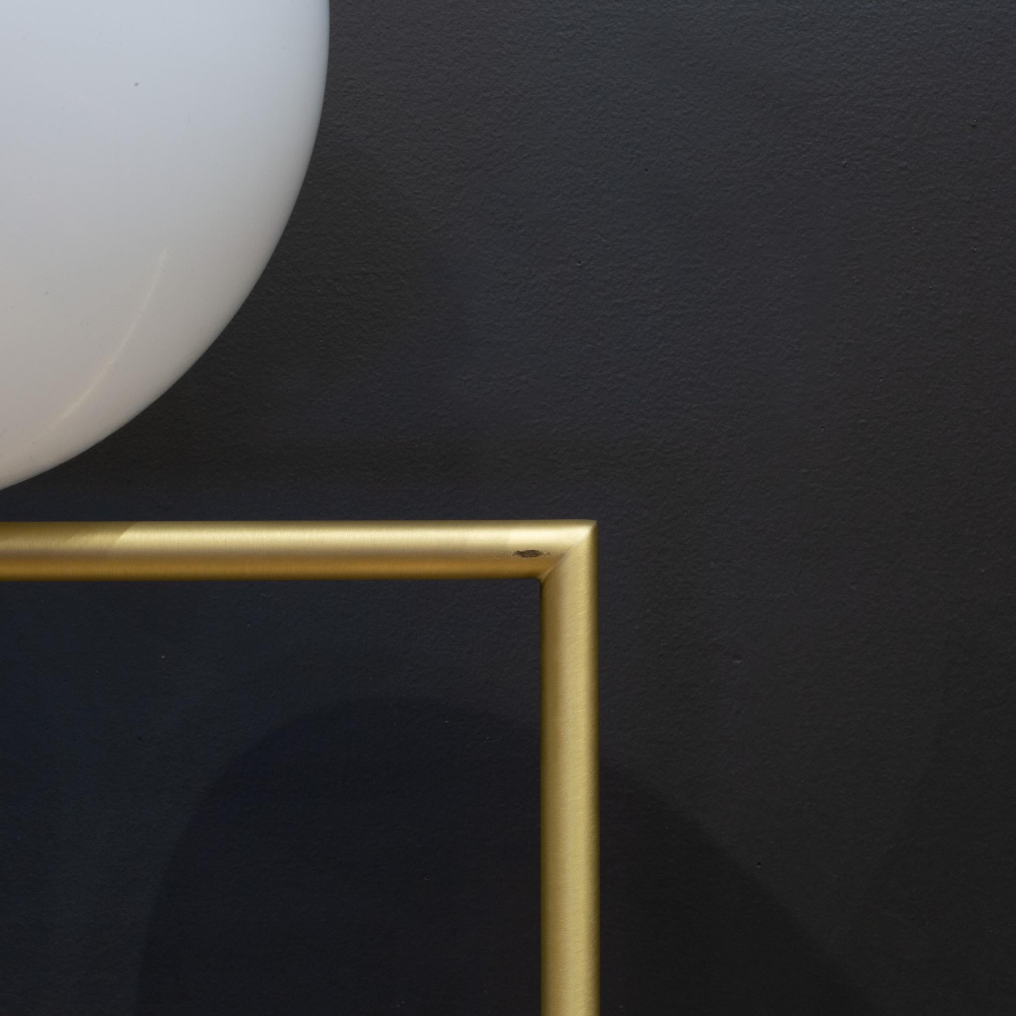 Modern IC Brass Floor Lamp by Michael Anastassiades for Flos, Italy
