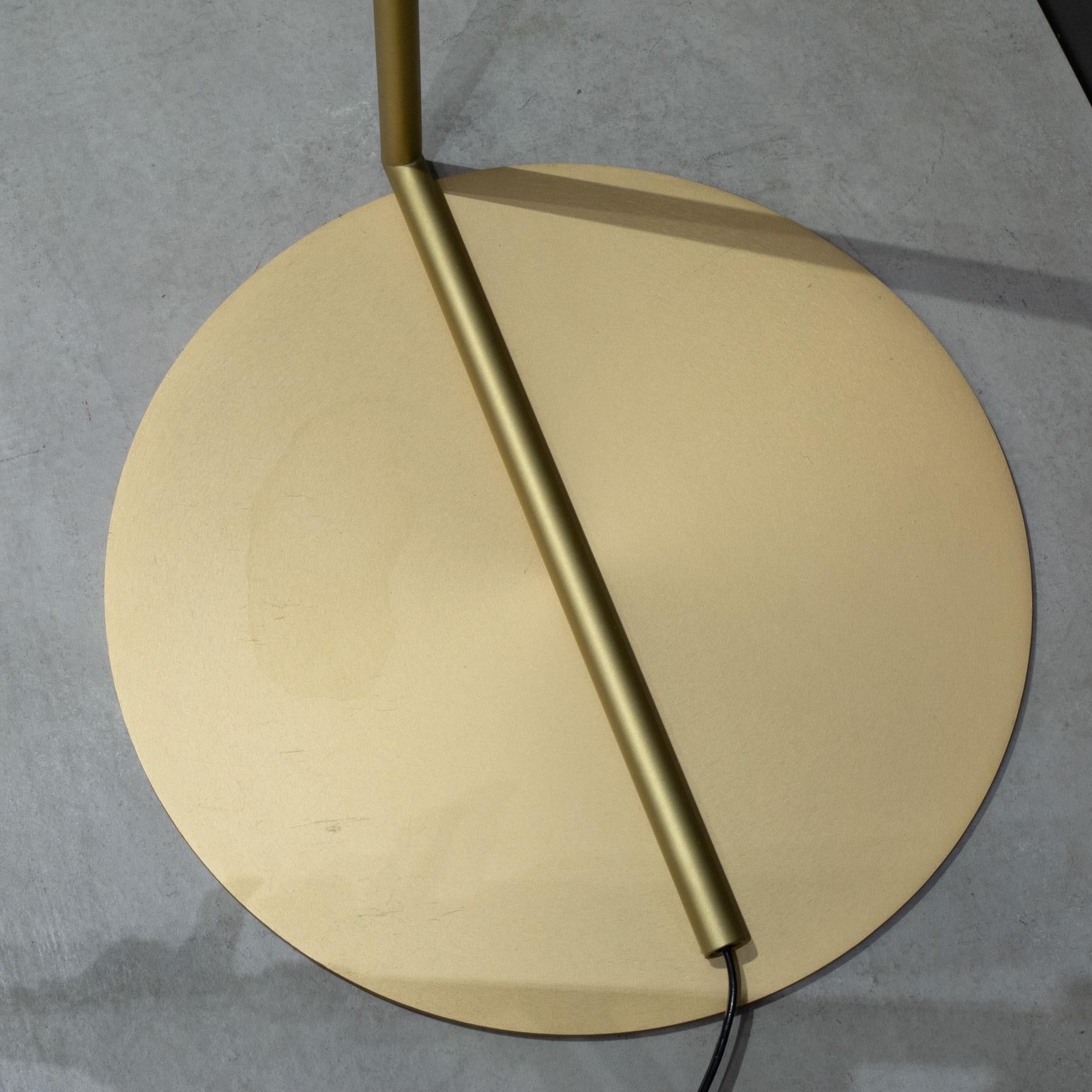 IC Brass Floor Lamp by Michael Anastassiades for Flos, Italy 1