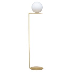 Lampada da terra ICS Brass di Michael Anastassiades per Flos, Italia