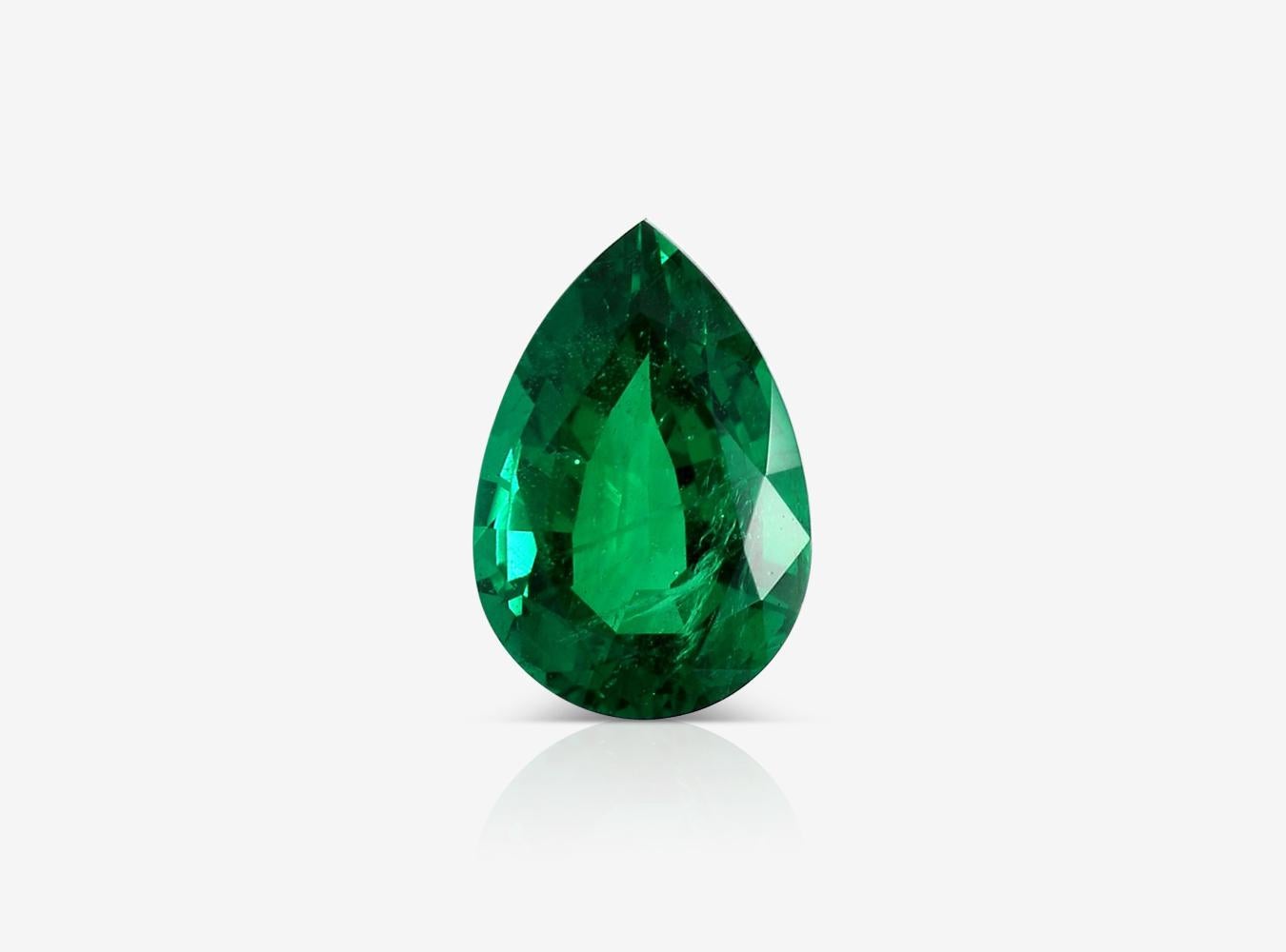 Modern IGI Antwerp 7.26 Carat Emeralds and Pear Cut Marquise Diamond Dangle Earrings