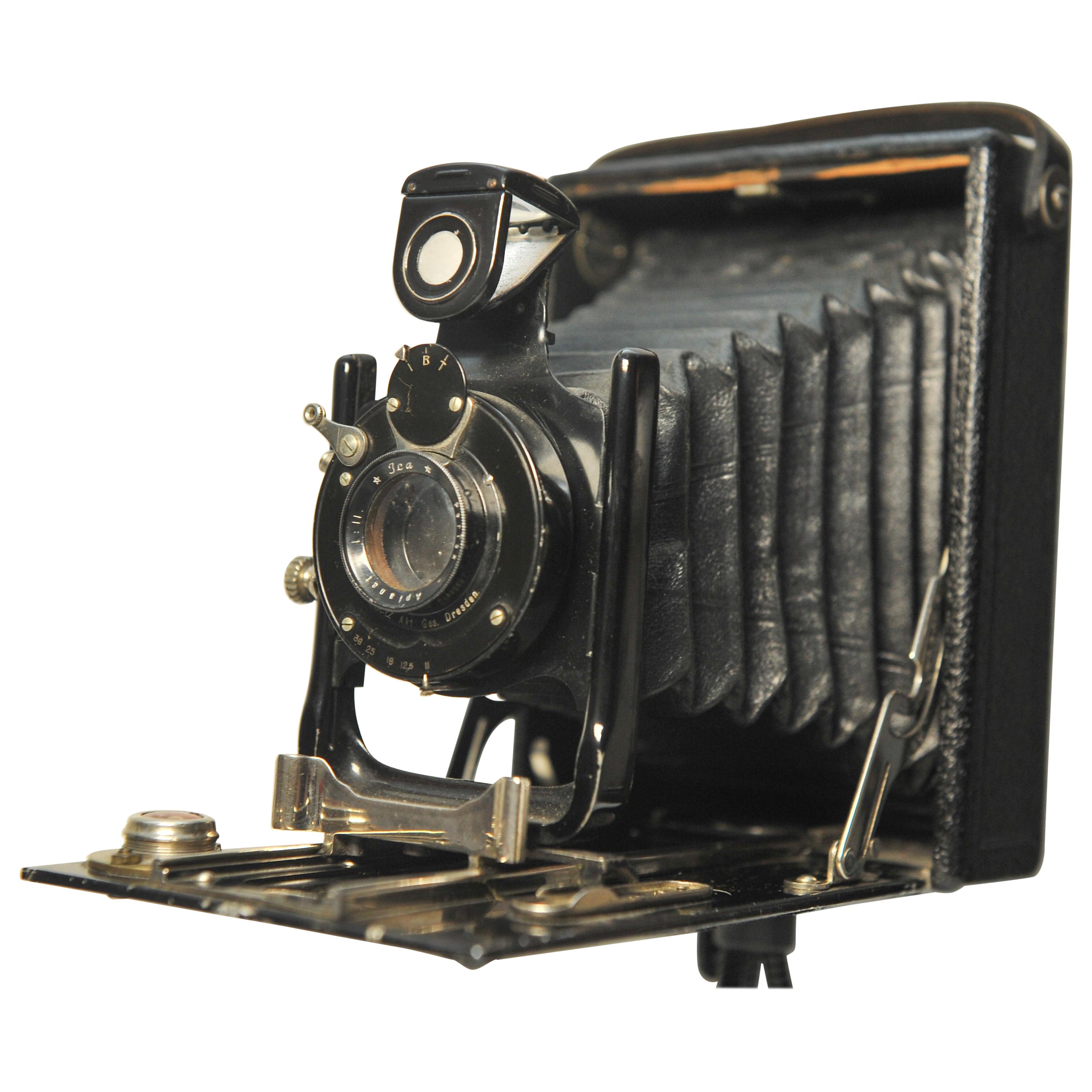 ICA Volta 125 Kamera Klappbare Bettkamera für 9x12cm Platten mit Ica Periskop 