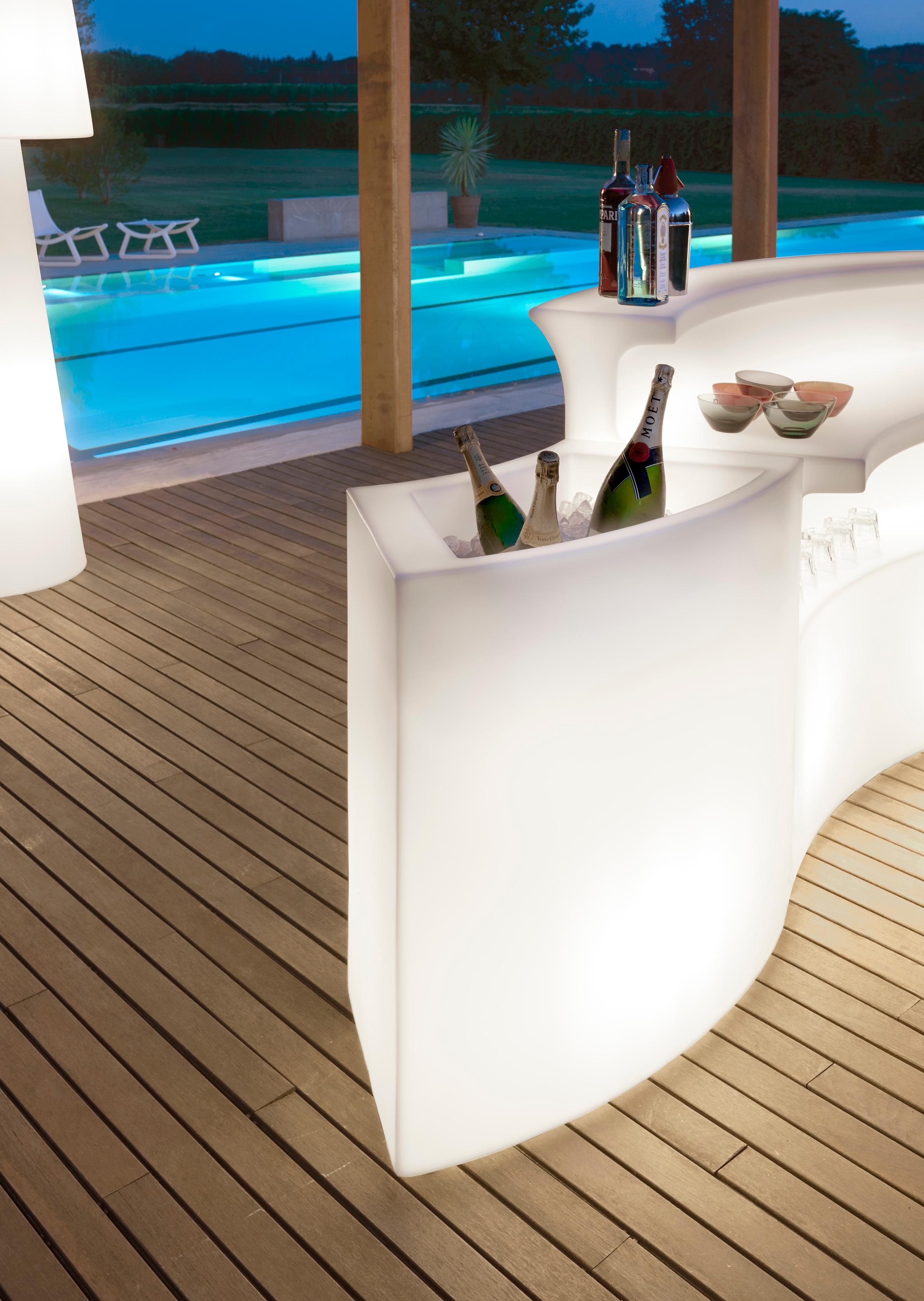 Post-Modern Ice Bar Counter by Jorge Najera For Sale