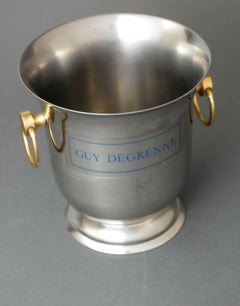 Ice Bucket Champagne Wine Chiller Paris France 1970