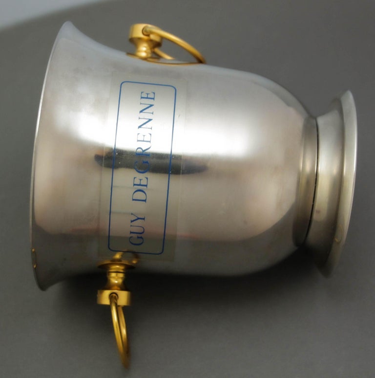 ANCIEN SEAU A Champagne Guy Degrenne Inox 18-10 Made Un