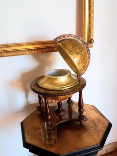 Globe  Earth , Ice Bucket  Large Size Mid 20th Century, 42cm