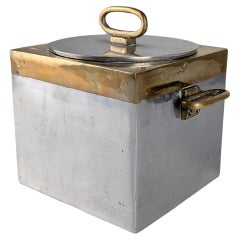 Eiskübel aus Messing und Aluminium von David Marshall, 1980er Jahre