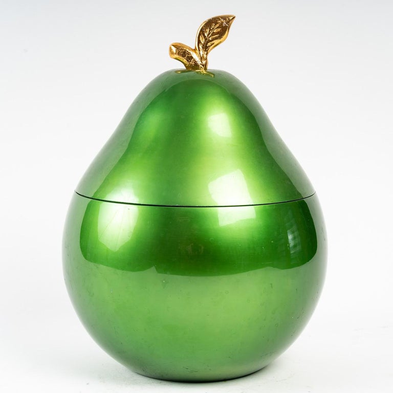 Ice bucket in painted sheet metal, 19701980 For Sale at 1stDibs