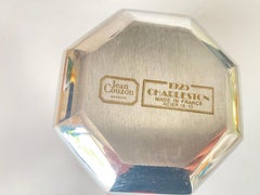 Ice Bucket in Steel by Jean Couzon goldsmith Charleston Model France 1970