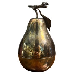 Ice Bucket Pear-Shaped Silver Bar Teghini