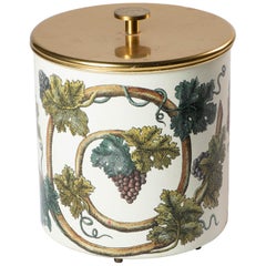 Ice Bucket “Tracio di vite” by Piero Fornasetti, Italy, circa 1960