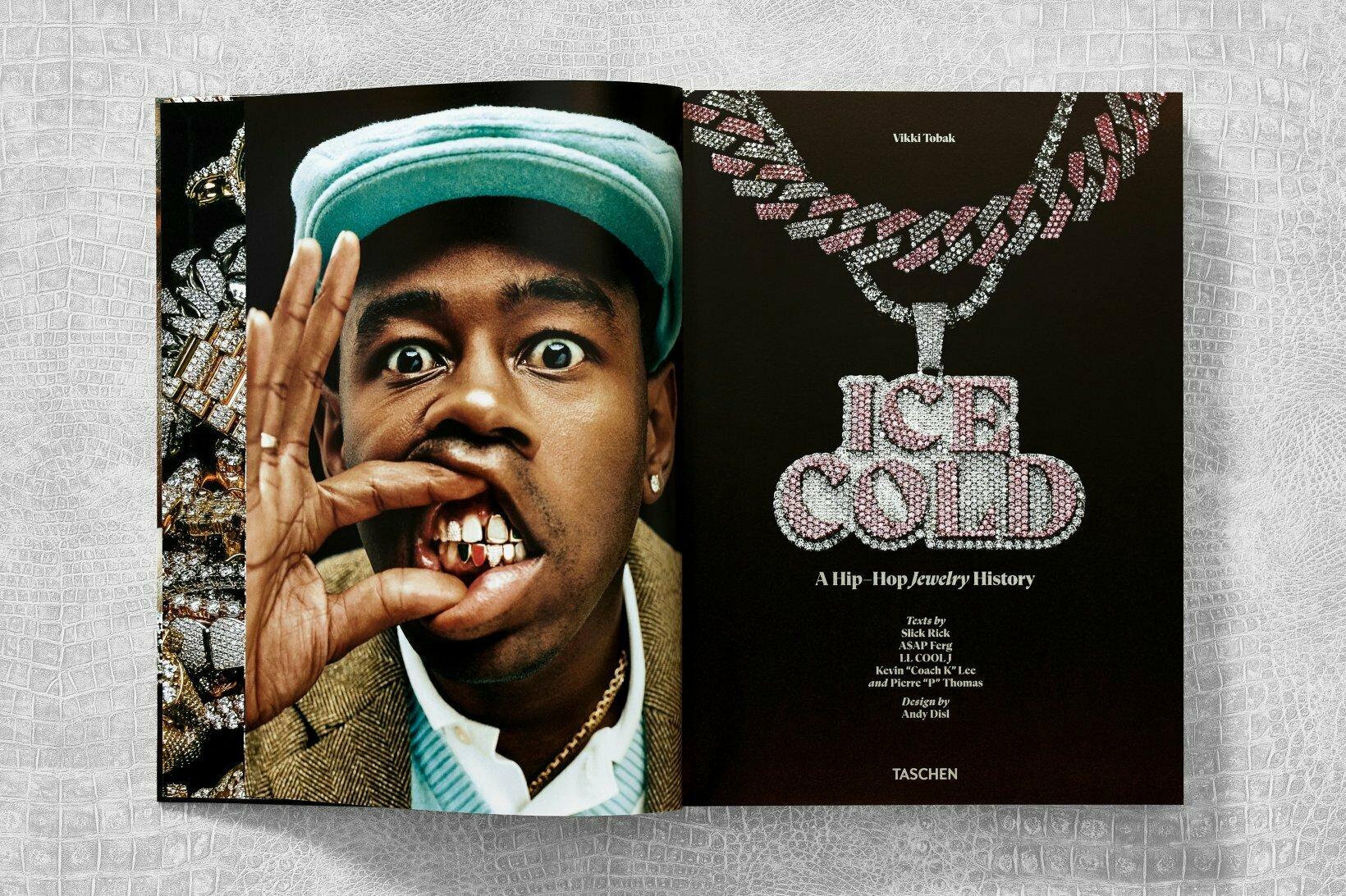 XXIe siècle et contemporain Ice Cold, 'A$AP Rocky', livre en édition limitée avec impression d'art noire et signée. en vente