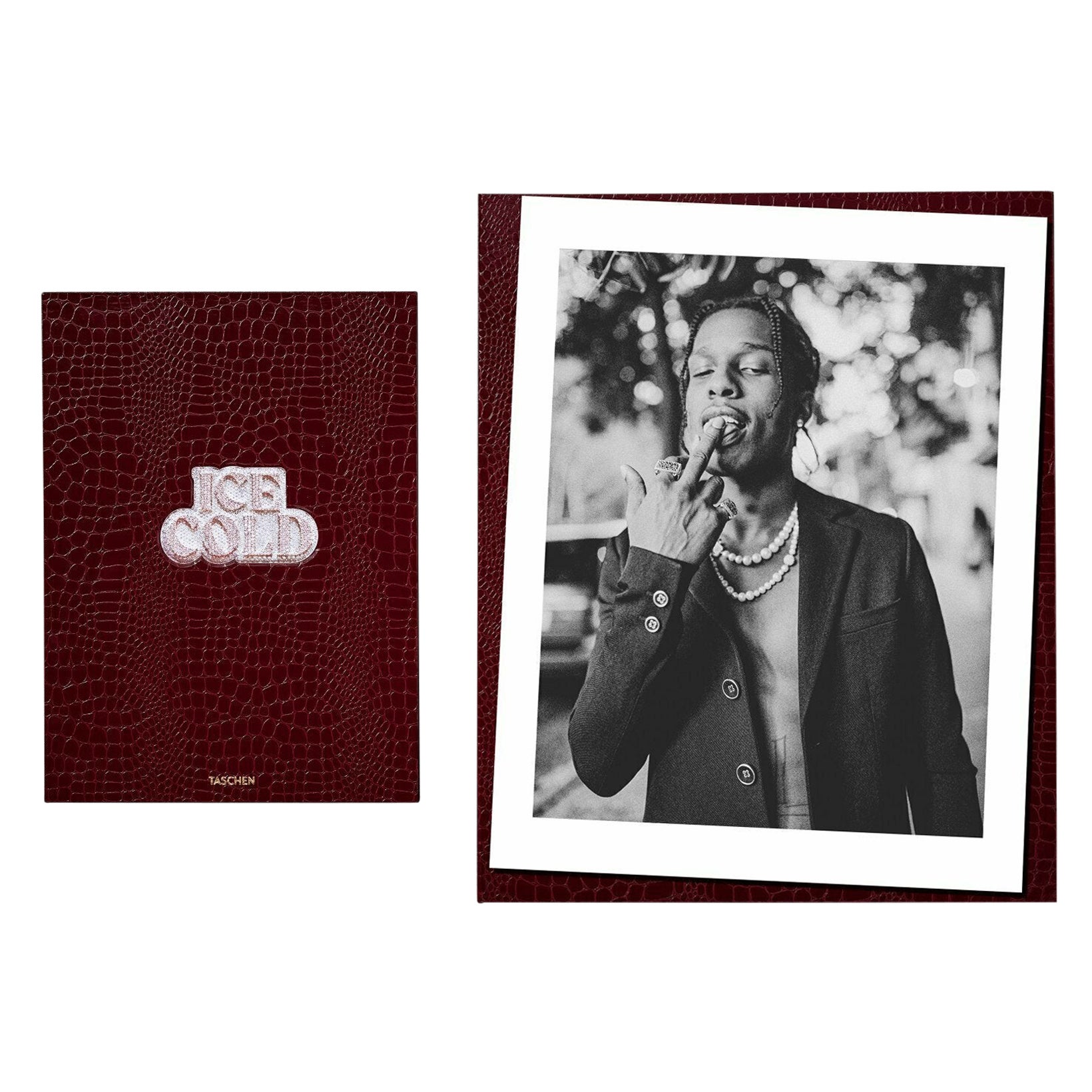 Ice Cold, 'A$AP Rocky', libro in edizione limitata con stampa fine art nera e firmata in vendita