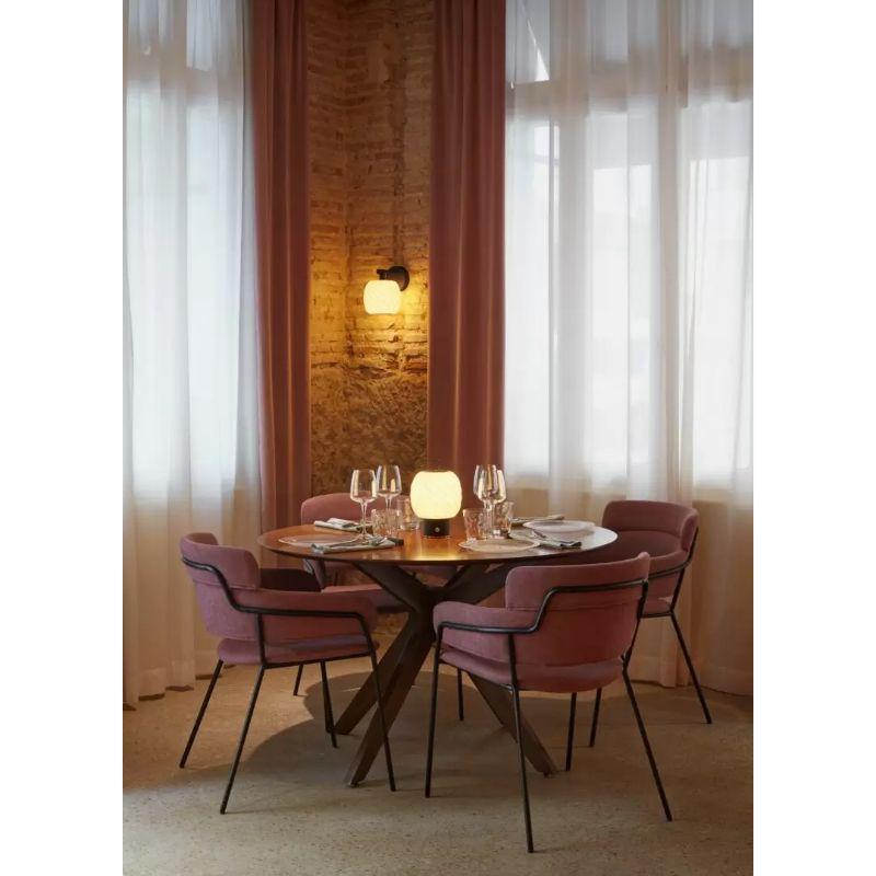 Espagnol Applique murale en porcelaine translucide Walls Cream (US) en vente