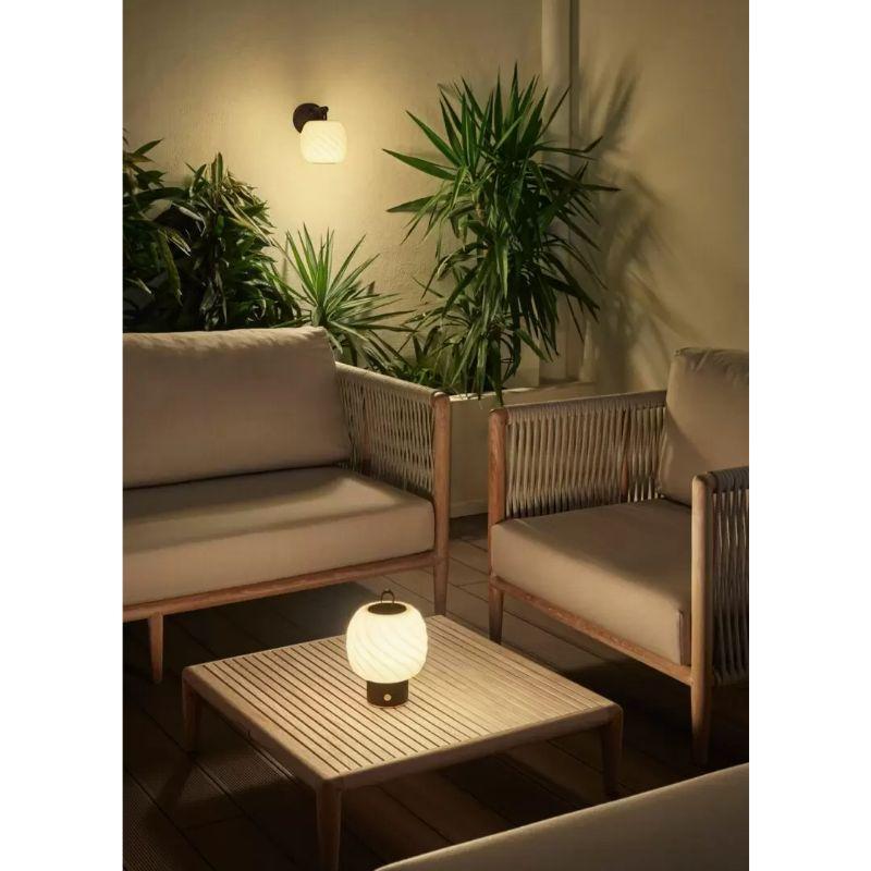 Fait main Applique murale en porcelaine translucide Walls Cream (US) en vente