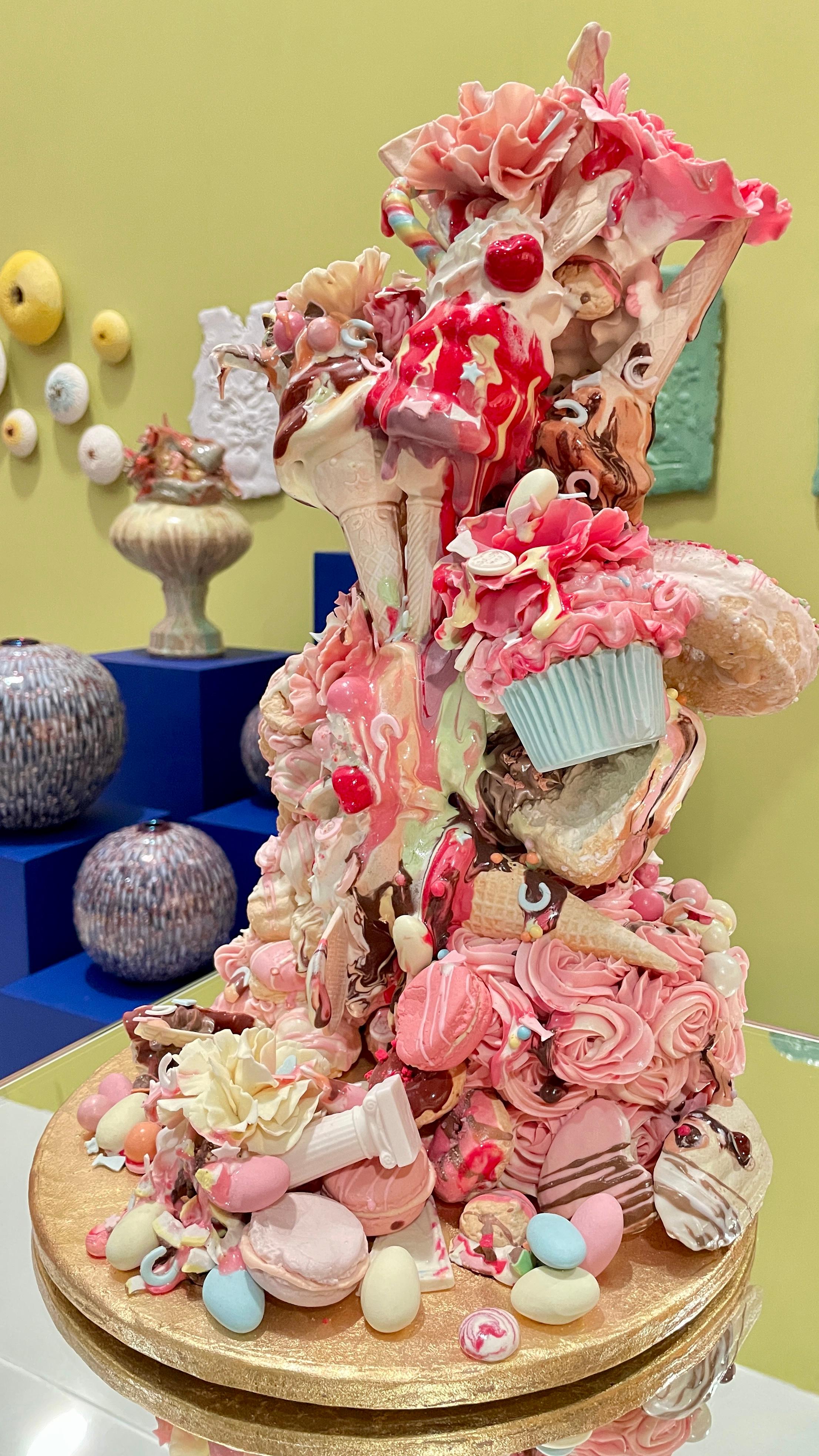 Ice Creams Sculpture en céramique d'Anna Barlow British Contemporary Unique Neuf - En vente à London, GB