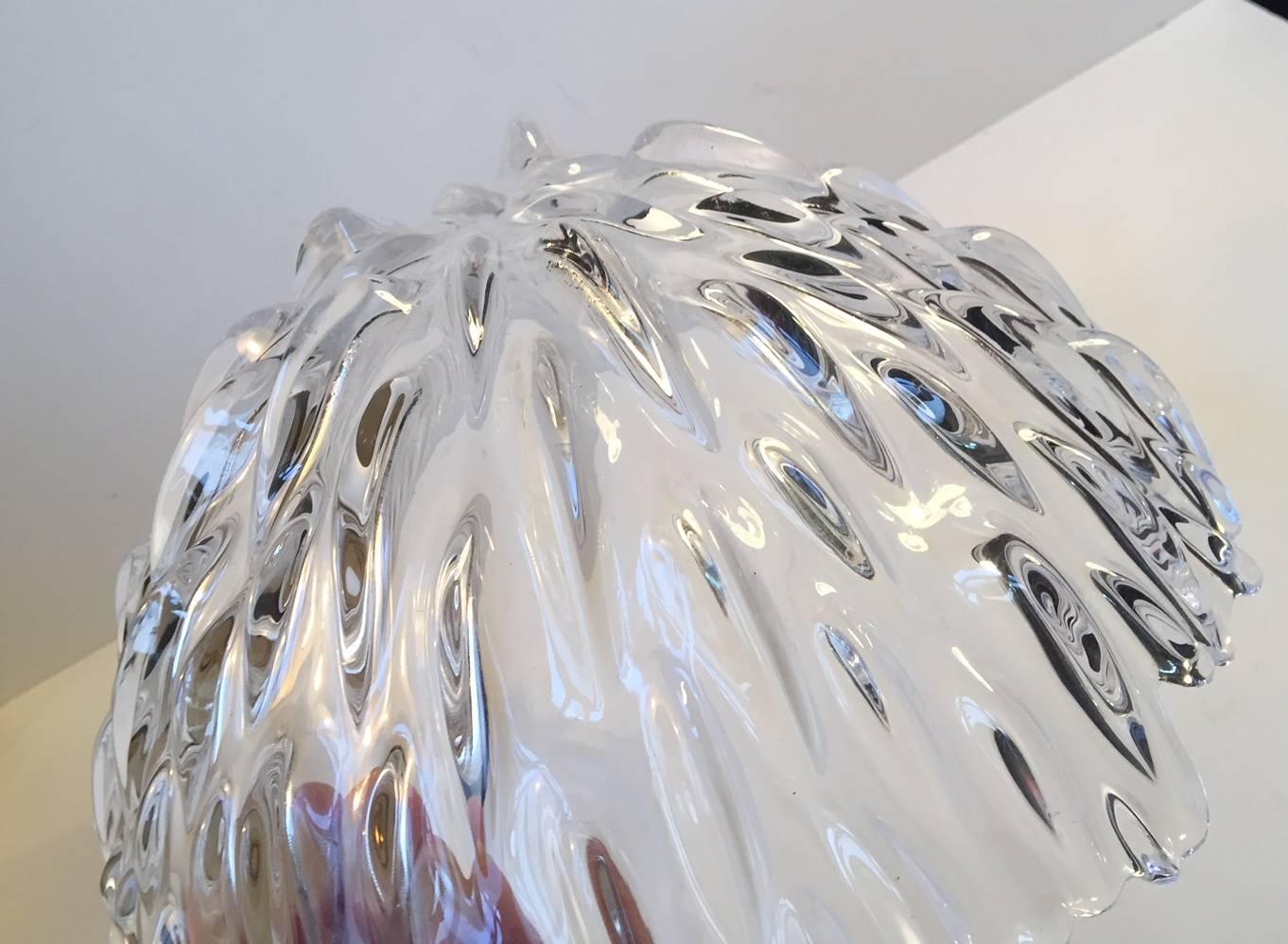 Danois Bol en cristal de glace de Per Ltken pour Royal Copenhagen en vente
