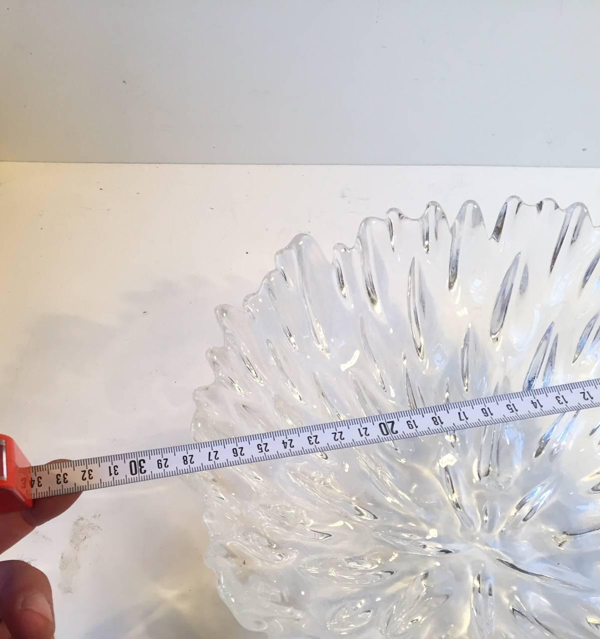 Danish Ice Crystal Bowl by Per Lütken for Royal Copenhagen For Sale