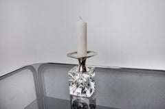 Ice Cube Candlesticks by Peill & Putzler, Germany, 1970