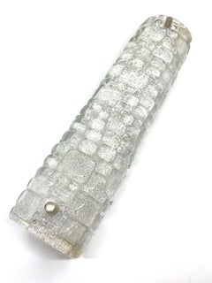 Eiswürfelglas-Spiegelleuchter von Hoffmeister Leuchten, Moderne der Mitte des Jahrhunderts, Deutsch