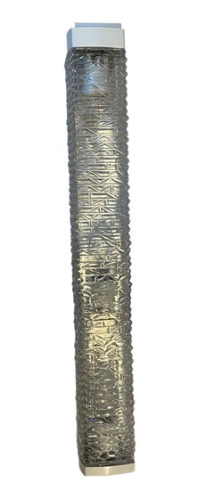 Ice Cube Glass Mirror Sconce, Mid-Century Modern, Austria, 1970s