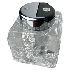 Ice cube lighter by Antonio Imperatore, murano glass, Italy, 1970's