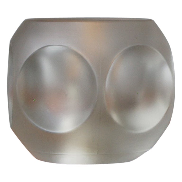 Lampada da tavolo Ice Cube di Peill & Putzler anni '70 in vendita