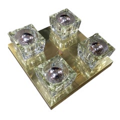 "Ice Cubes" Ceiling Light by Gaetano Sciolari for Lightolier