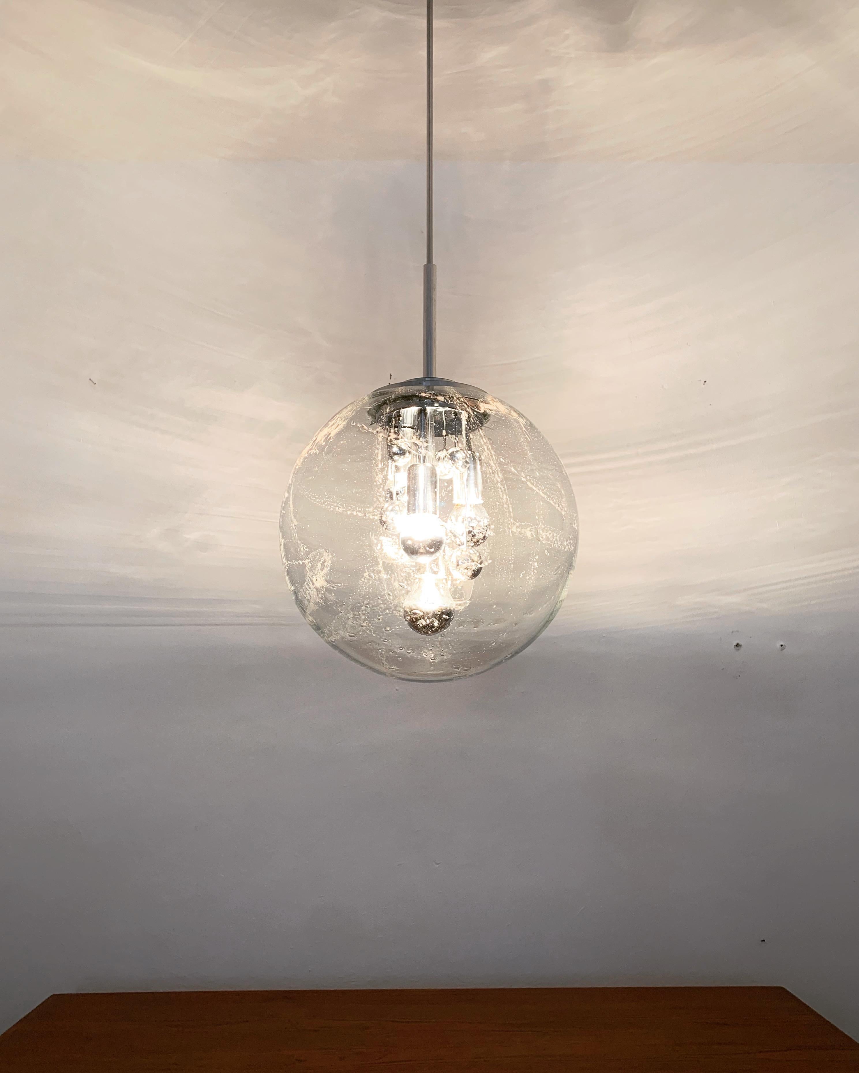 Lampada Ice Glass Big Ball di Bigli in vendita 3
