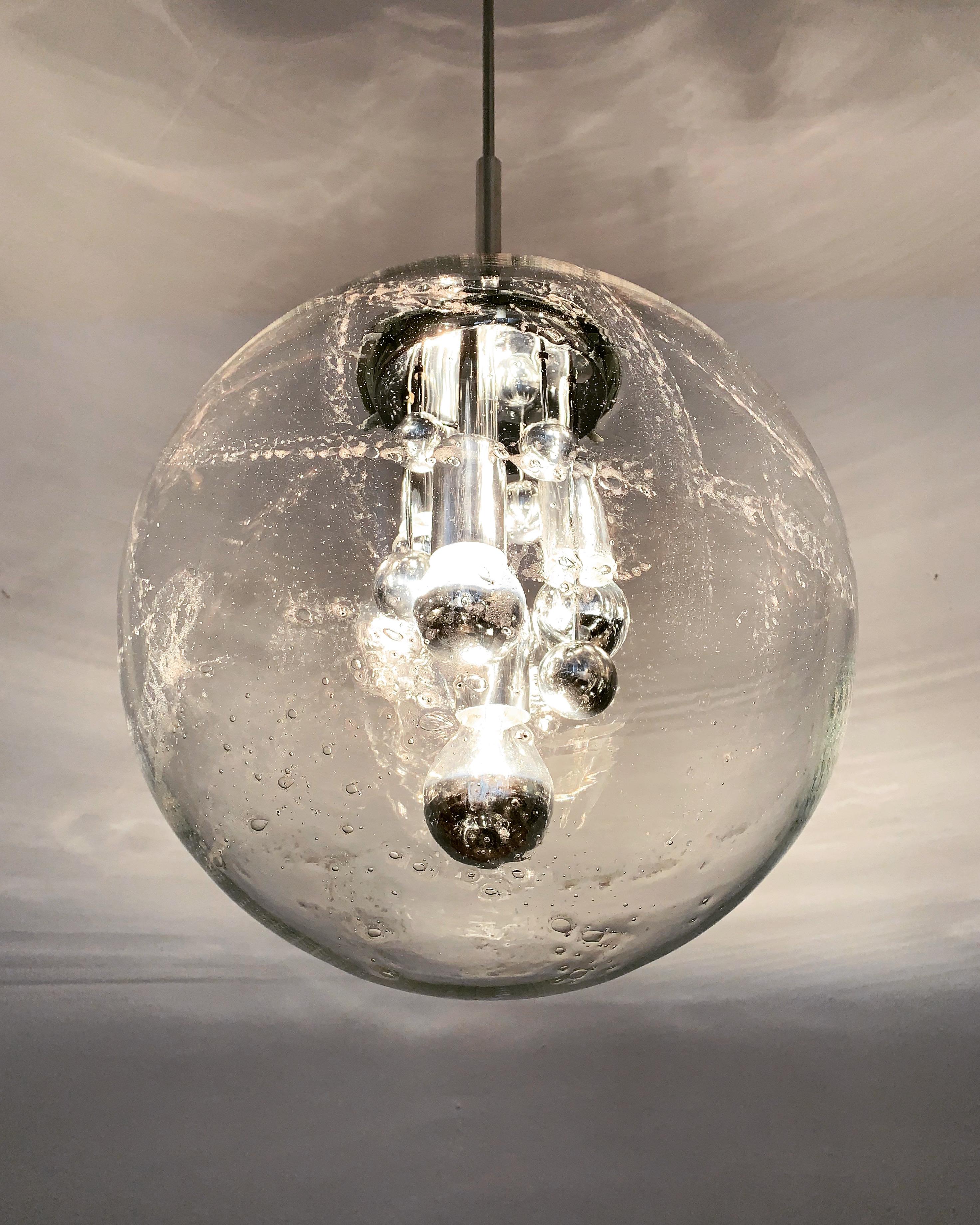 Lampada Ice Glass Big Ball di Bigli in vendita 4