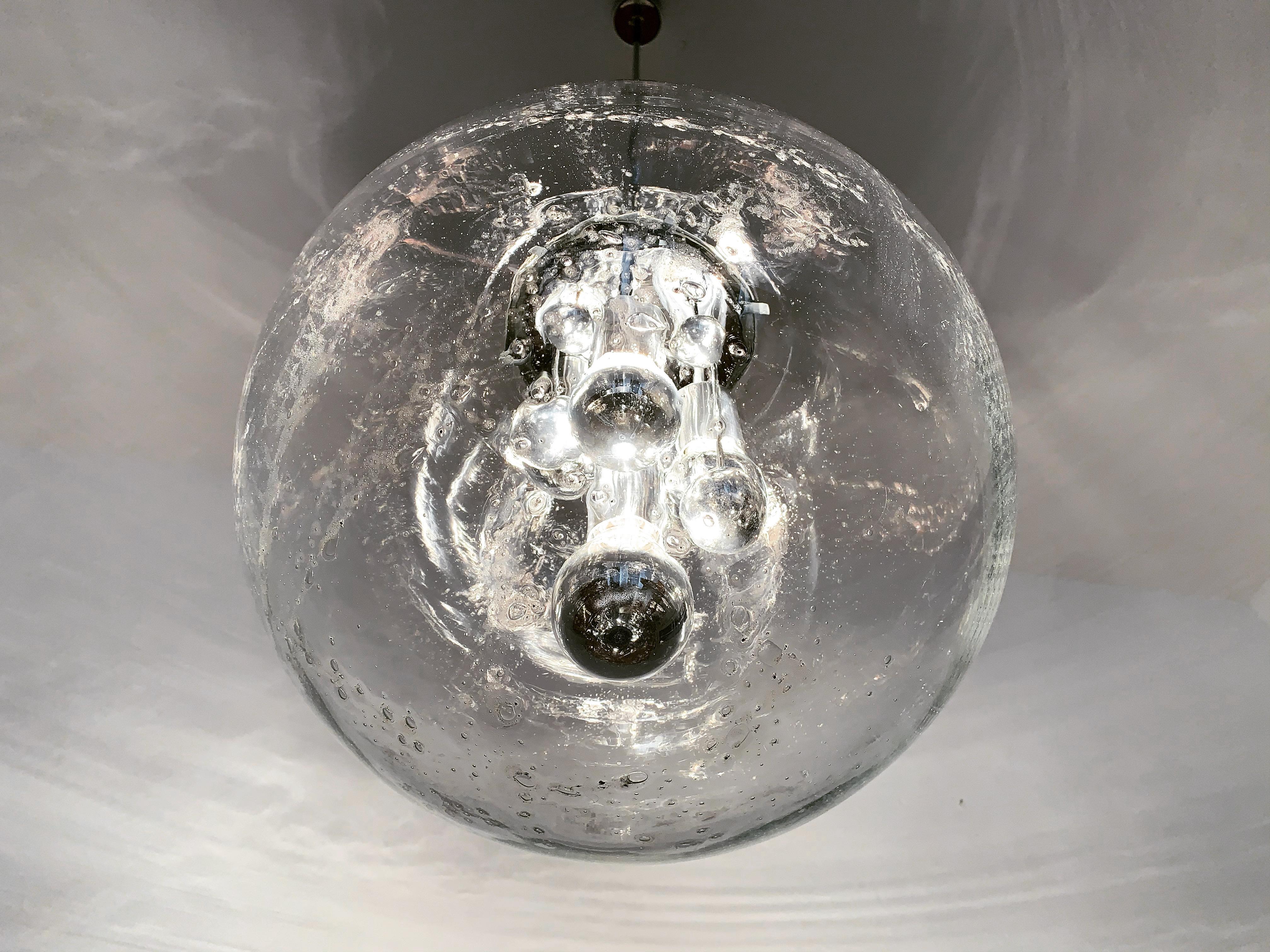 Lampada Ice Glass Big Ball di Bigli in vendita 5