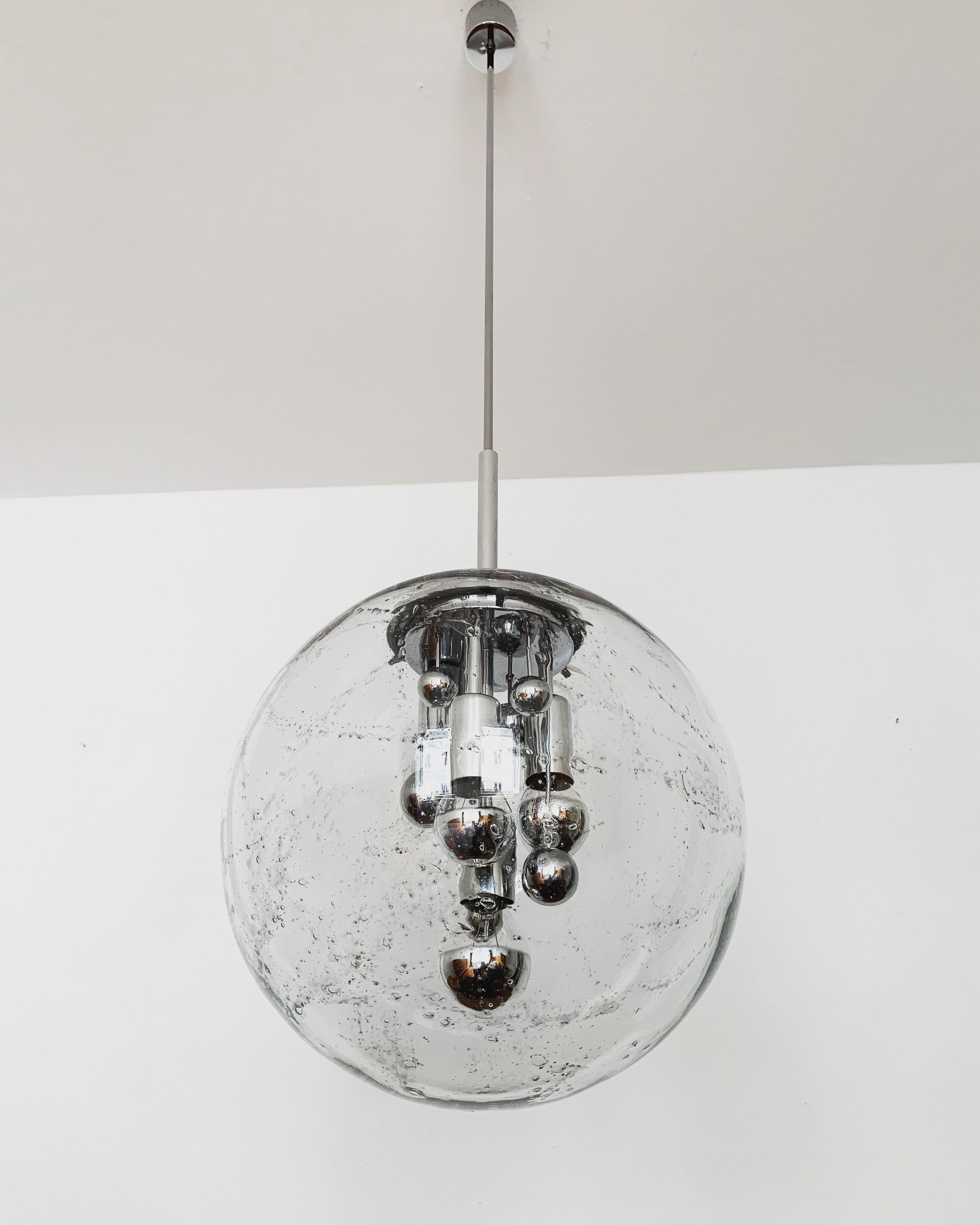 Tedesco Lampada Ice Glass Big Ball di Bigli in vendita