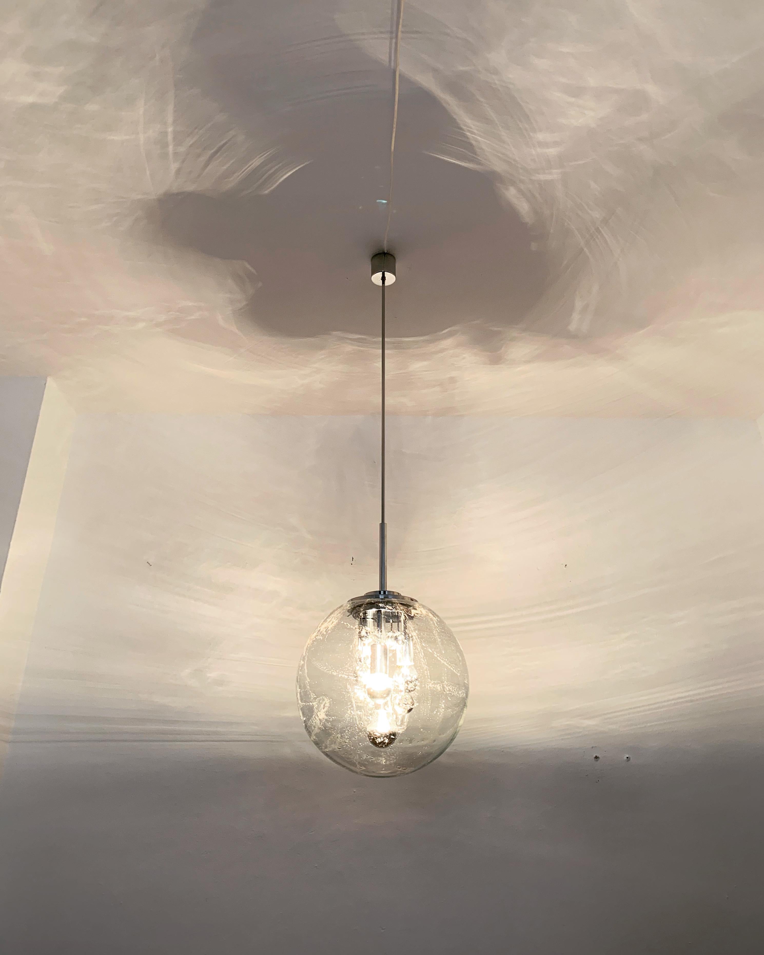 Lampada Ice Glass Big Ball di Bigli in vendita 2