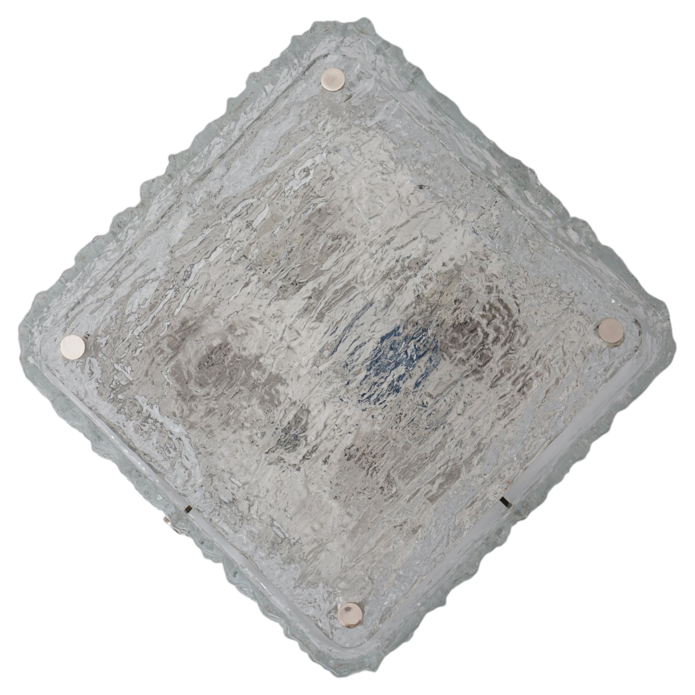 Ice Glass Ceiling Lamp by Kaiser Leuchten