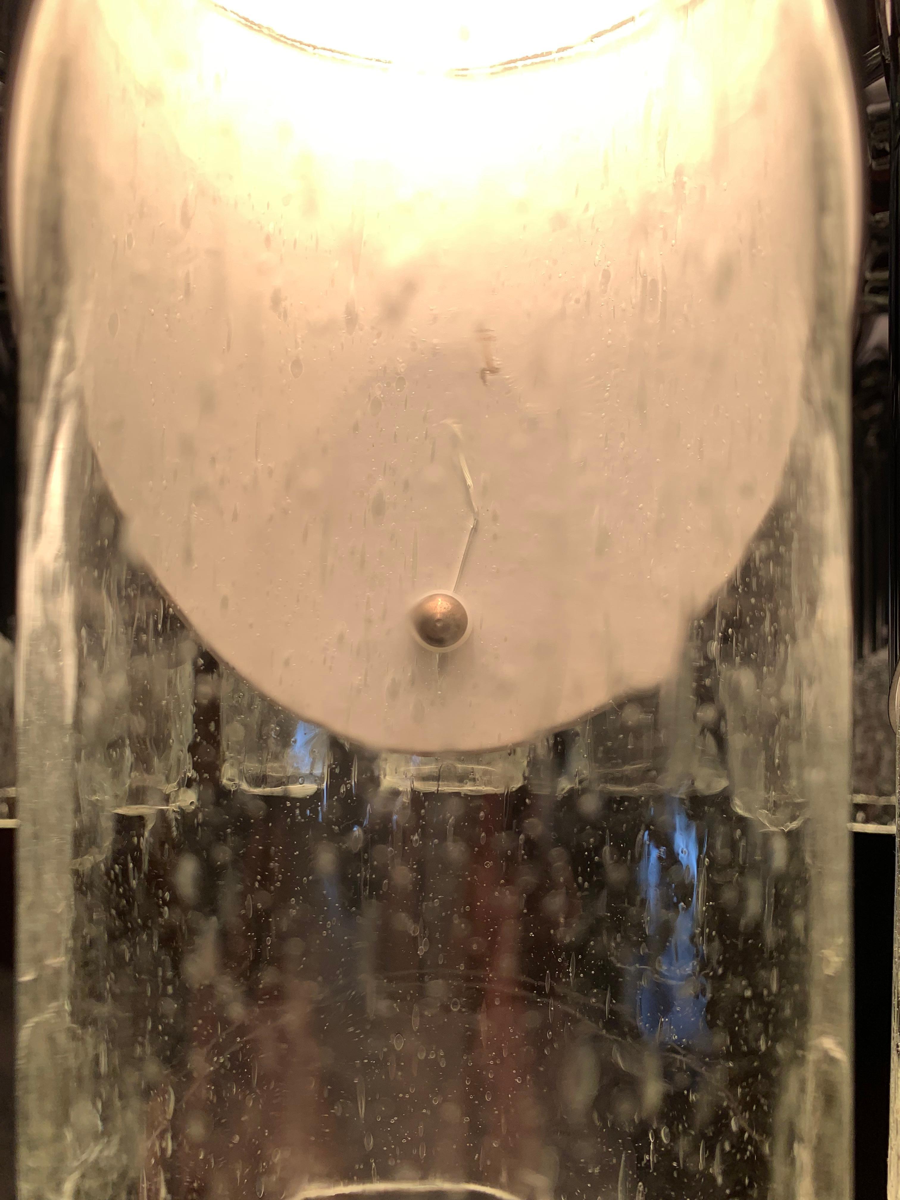 Lampadario in vetro ghiaccio in vendita 11