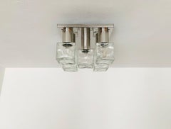 Ice Glass Flush Light by J.T. Kalmar